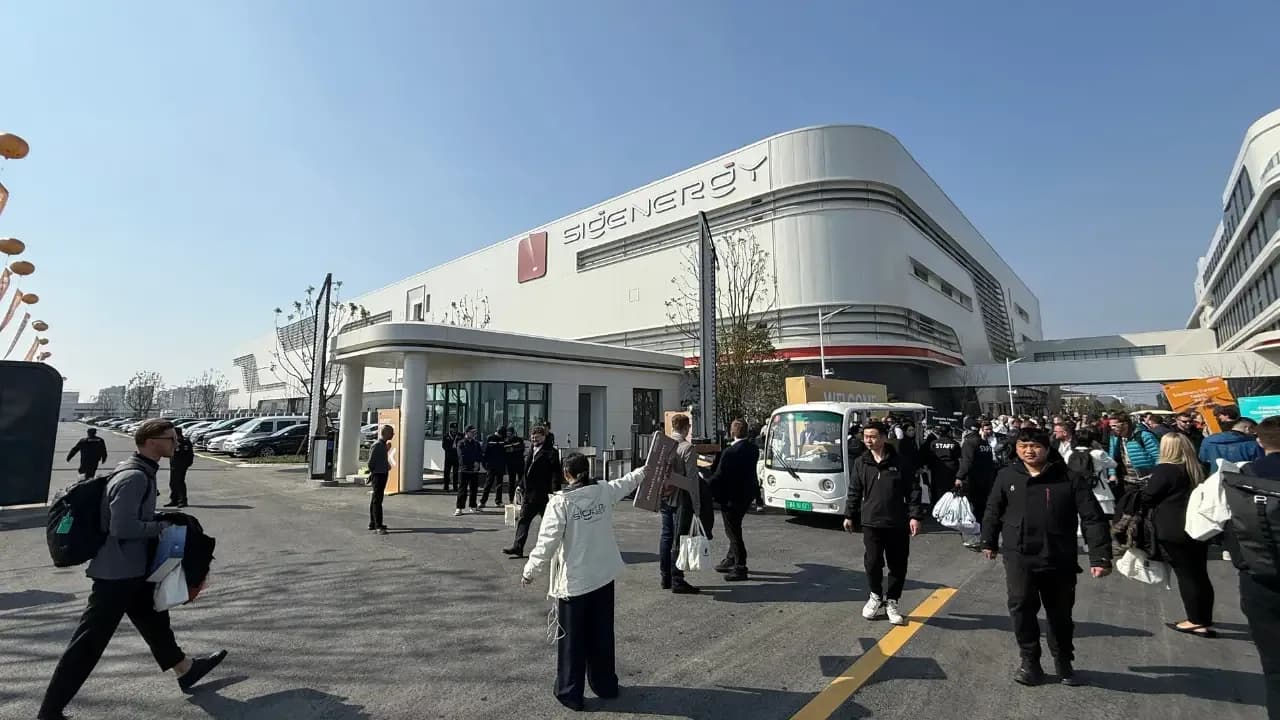 Sigenergy Smart Energy Centre launch, Nantong
